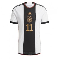 Tyskland Mario Gotze #11 Hemmatröja VM 2022 Korta ärmar